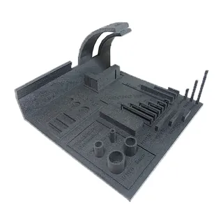 SLS technologija pagamintos detalės pavyzdys